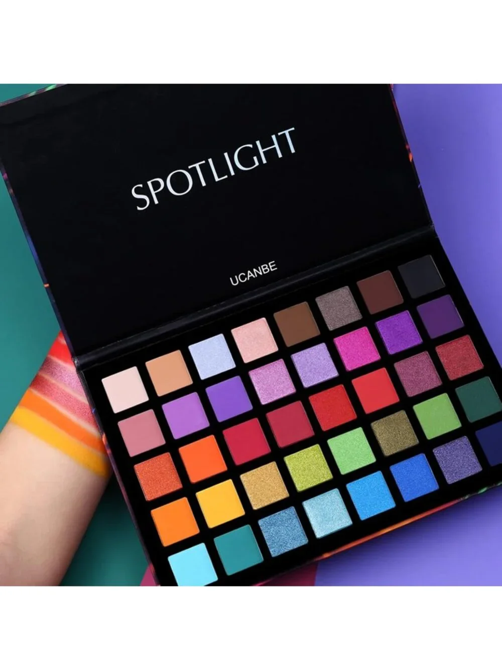 Women's Palette 1 40 Color Eyeshadow Matte Shimmer Pigmented Powder Makeup Kit